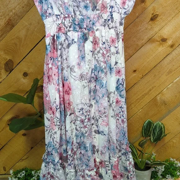NWT Lane Bryant floral dress 18 / 20 ladies - Picture 6 of 10